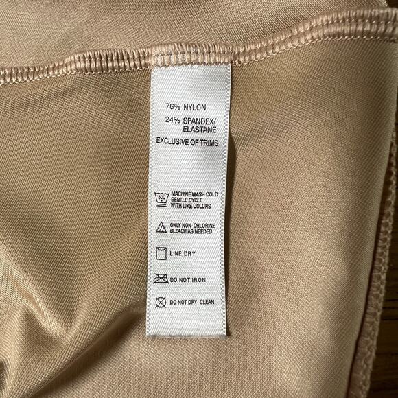 Spanx Slimplicity Shaping Scoop Neck Tank Top Camisole Nude Size Extra Large - Picture 6 of 6